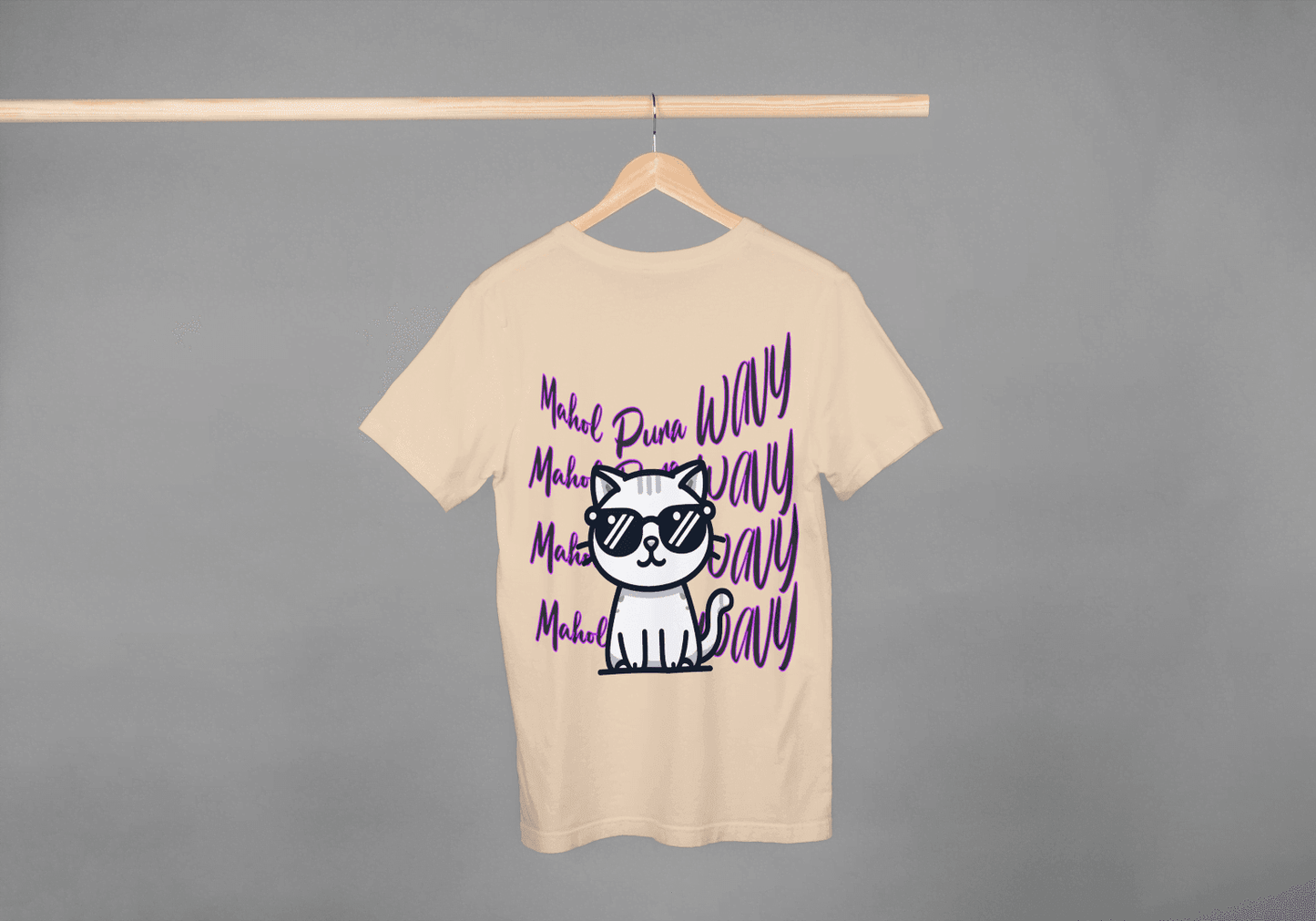 Mahol Pura Wavy: Cool Cat Tee - Essentia Attire