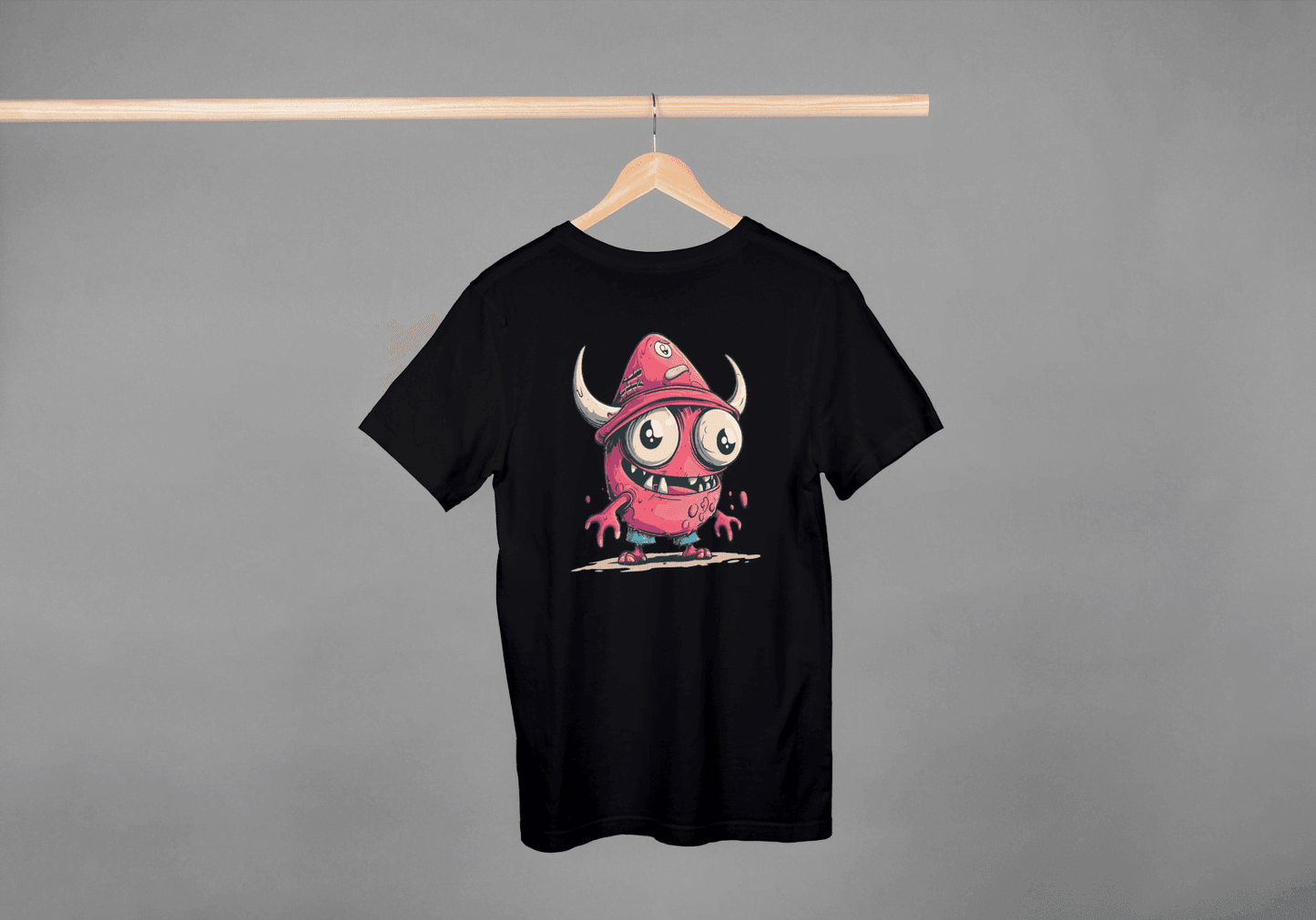 Cute One-Eyed Monster: Funny Alien Creature Tee - Essentia Attire