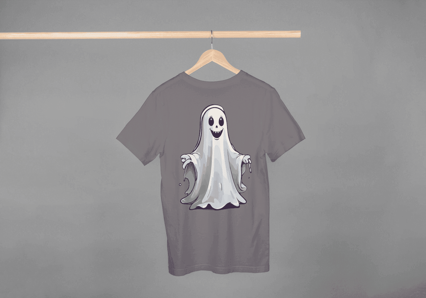 Cute Friendly Ghost: Spirit Graphic Tee - Essentia Attire