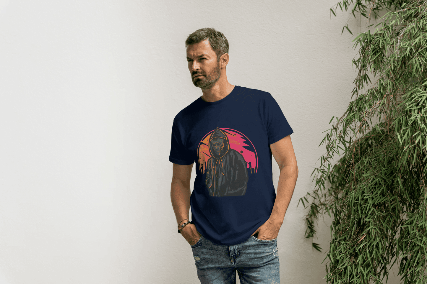 Glitch Skull Hoodie: Cyberpunk Skeleton Graphic Tee - Essentia Attire