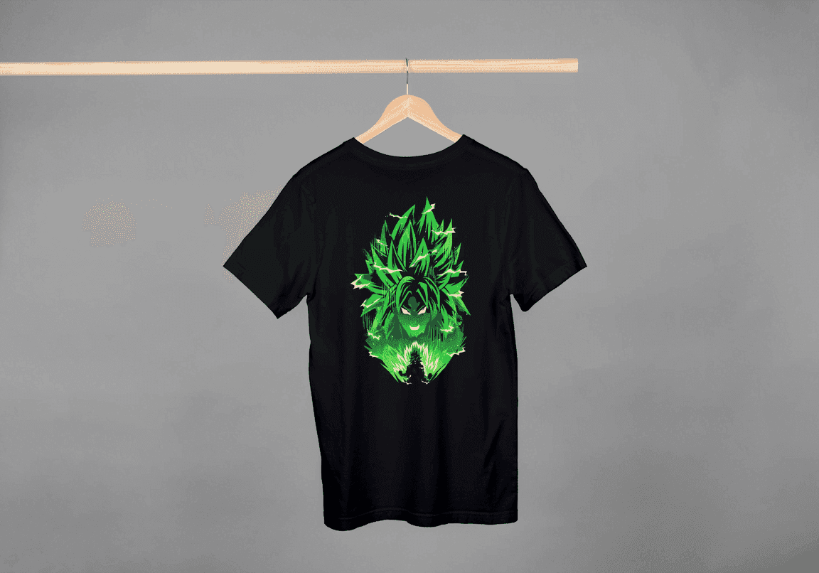 Broly Legendary Super Saiyan T-shirt | Dragon Ball Z Anime Tee - Essentia Attire