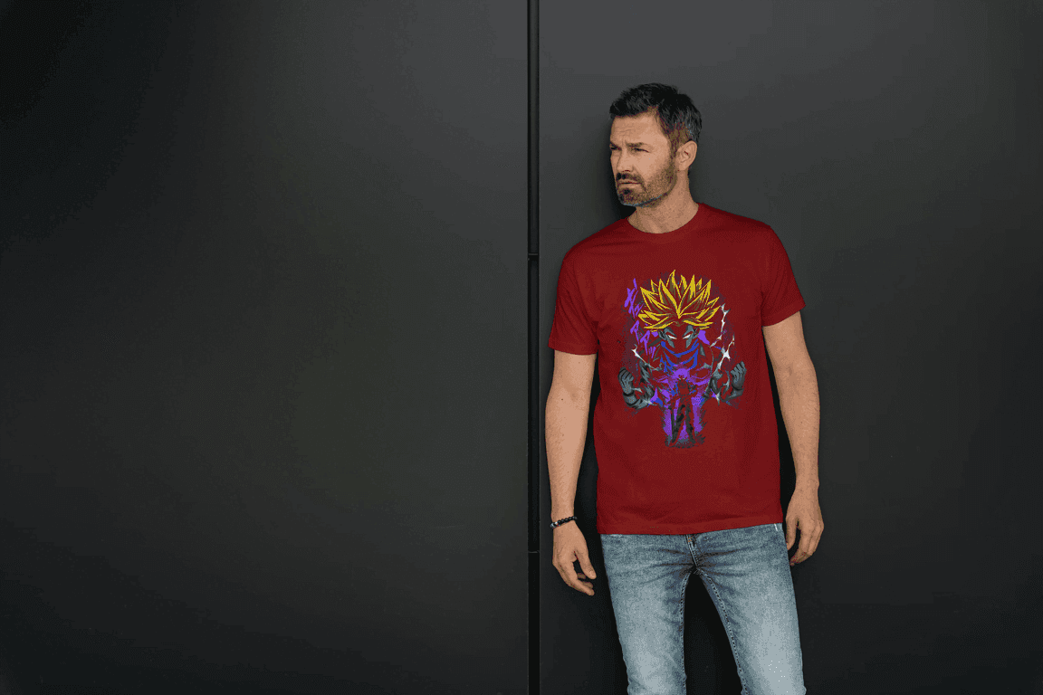 DBZ Gogeta & Vegito T-shirt | Fusion Warrior Anime Art | Power of the Dragon Ball Z Universe - Essentia Attire