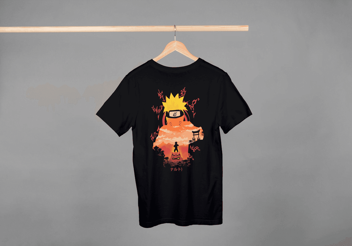 Naruto Sage Mode | Kurama Nine-Tails Chakra Art - Essentia Attire
