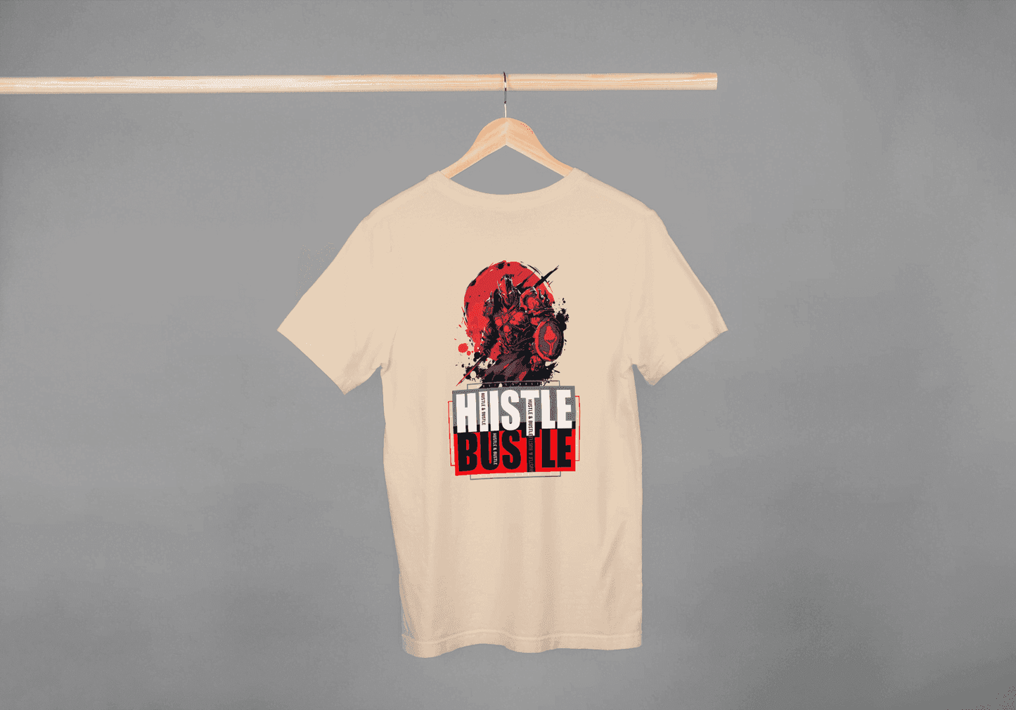 Hustle Bustle Warrior: Spartan Spirit Tee - Essentia Attire