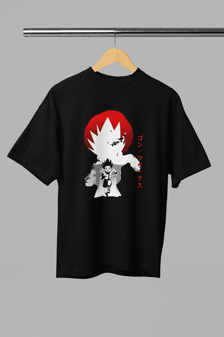 Hunter x Hunter | Gon-san Japanese Anime Oversized T-Shirt - Essentia Attire