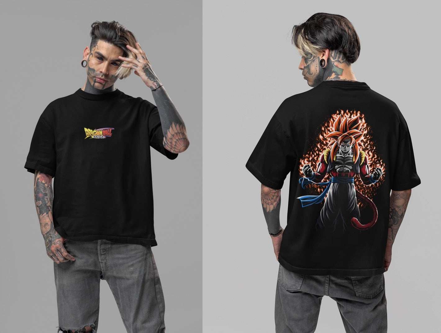 Super Saiyan 4 (SSJ4) Goku Oversized T-Shirt | Dragon Ball Z Universe