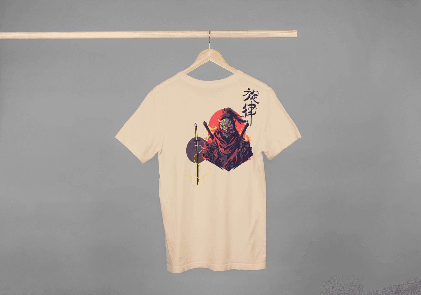 Mysterious Ninja/Ronin: Japanese Warrior Tee - Essentia Attire