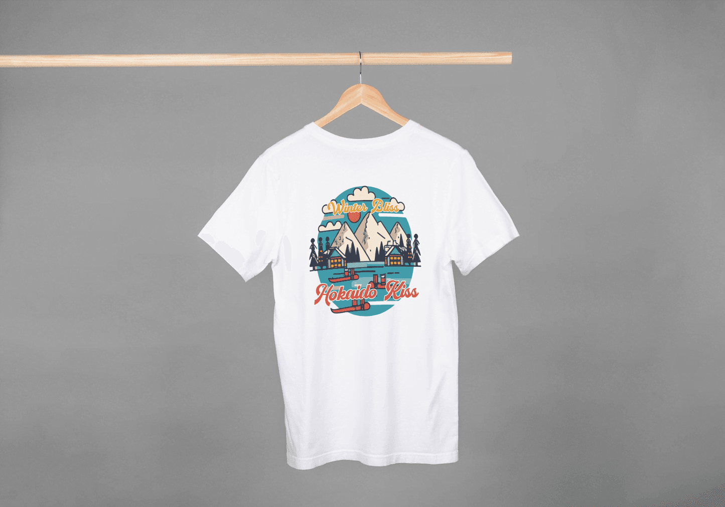 Hokkaido Kiss Winter Club: Adventure Landscape Tee - Essentia Attire
