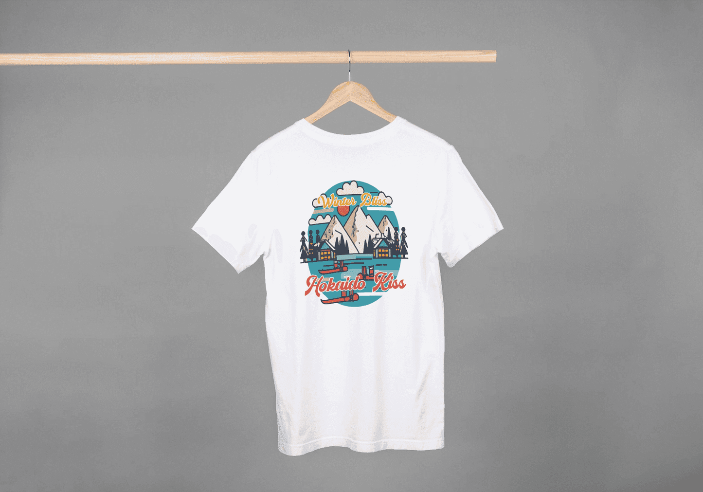 Hokkaido Kiss Winter Club: Adventure Landscape Tee - Essentia Attire