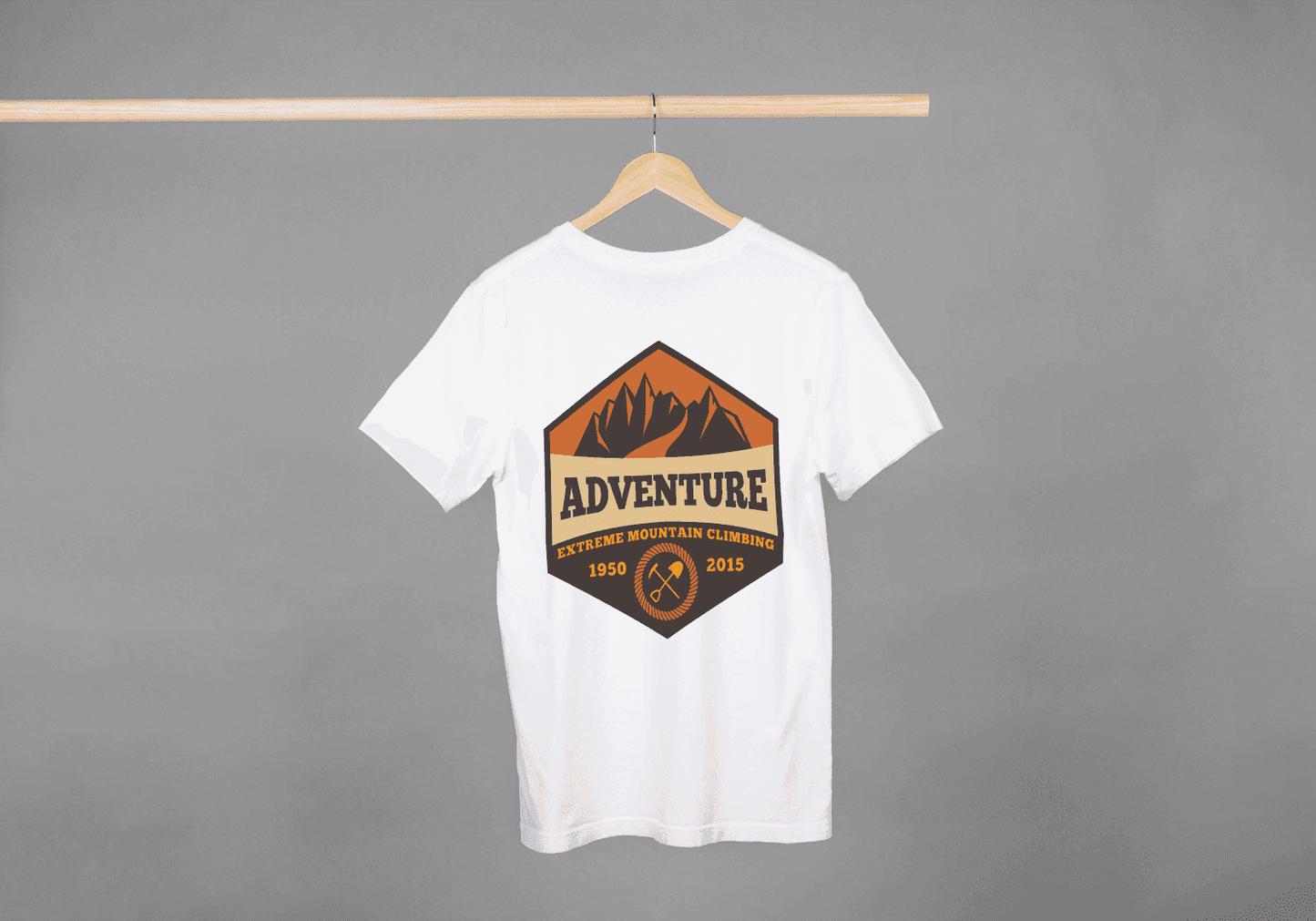 Adventure Extreme Mountain Climbing: Vintage Mountaineering Tee - Essentia Attire