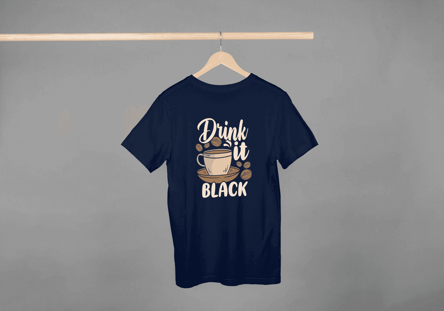 Drink It Black Coffee: Coffee Purist Tee - Essentia Attire