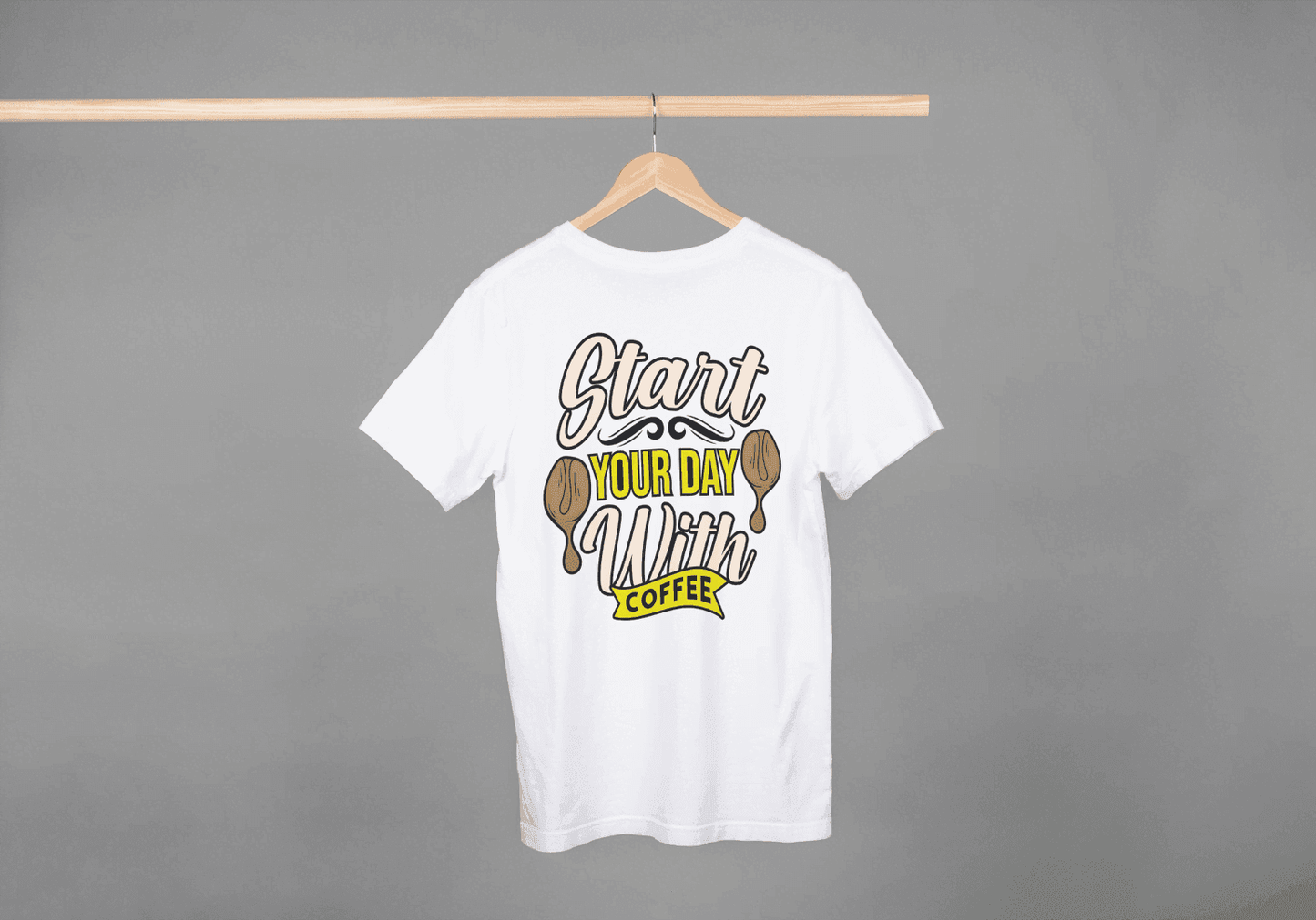 Start Your Day With Coffee: Morning Brew Tee - Essentia Attire
