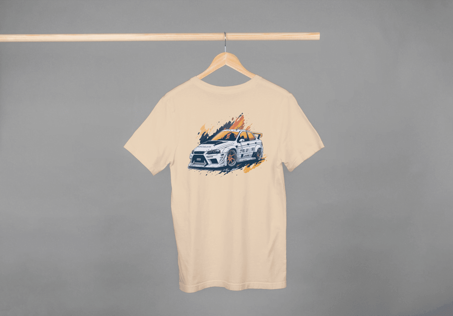 Nissan Skyline R34 Drift Car: Dynamic Car Enthusiast Tee - Essentia Attire