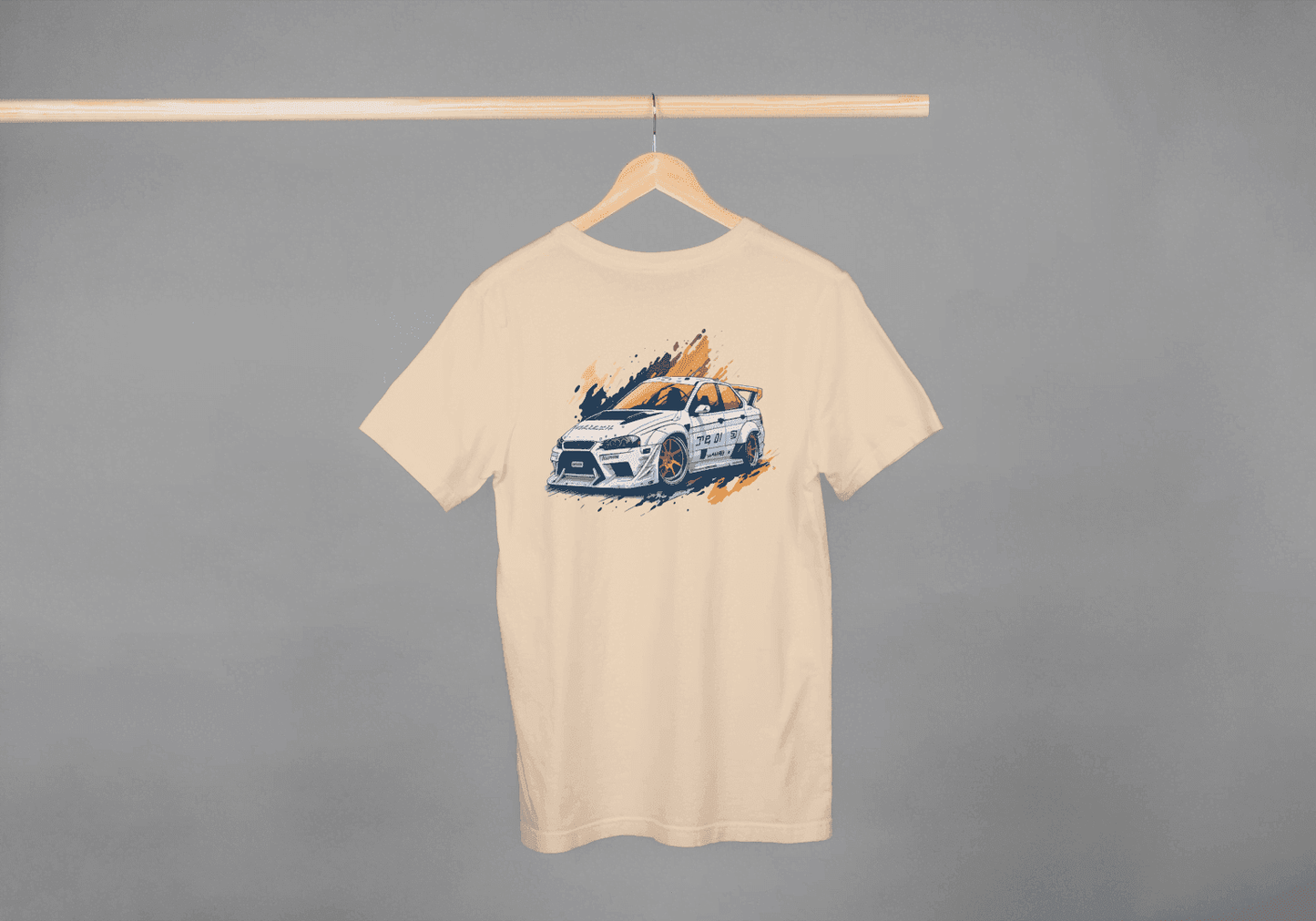 Nissan Skyline R34 Drift Car: Dynamic Car Enthusiast Tee - Essentia Attire