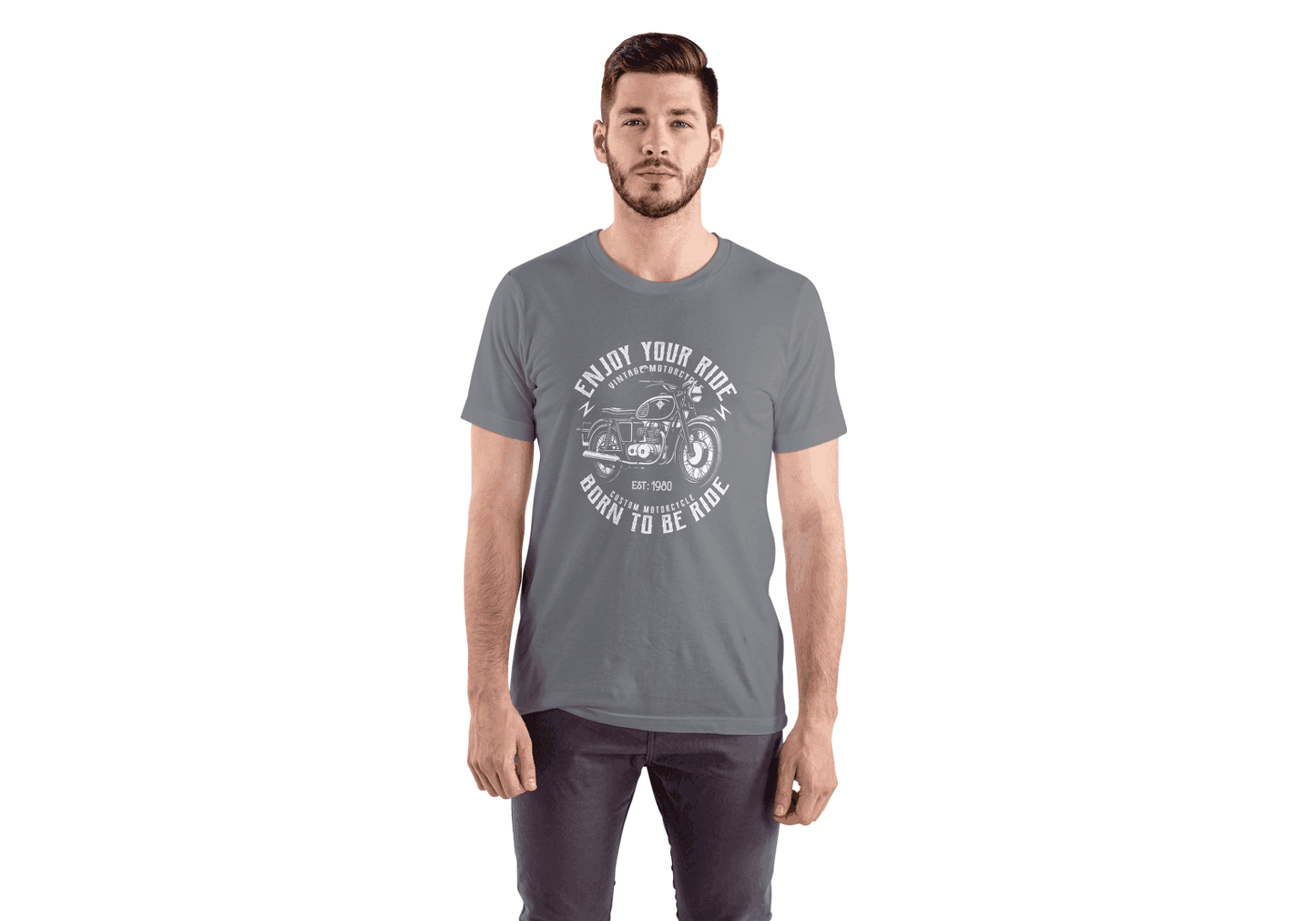 Enjoy Your Ride Vintage: Born To Be Ride - Essentia Attire