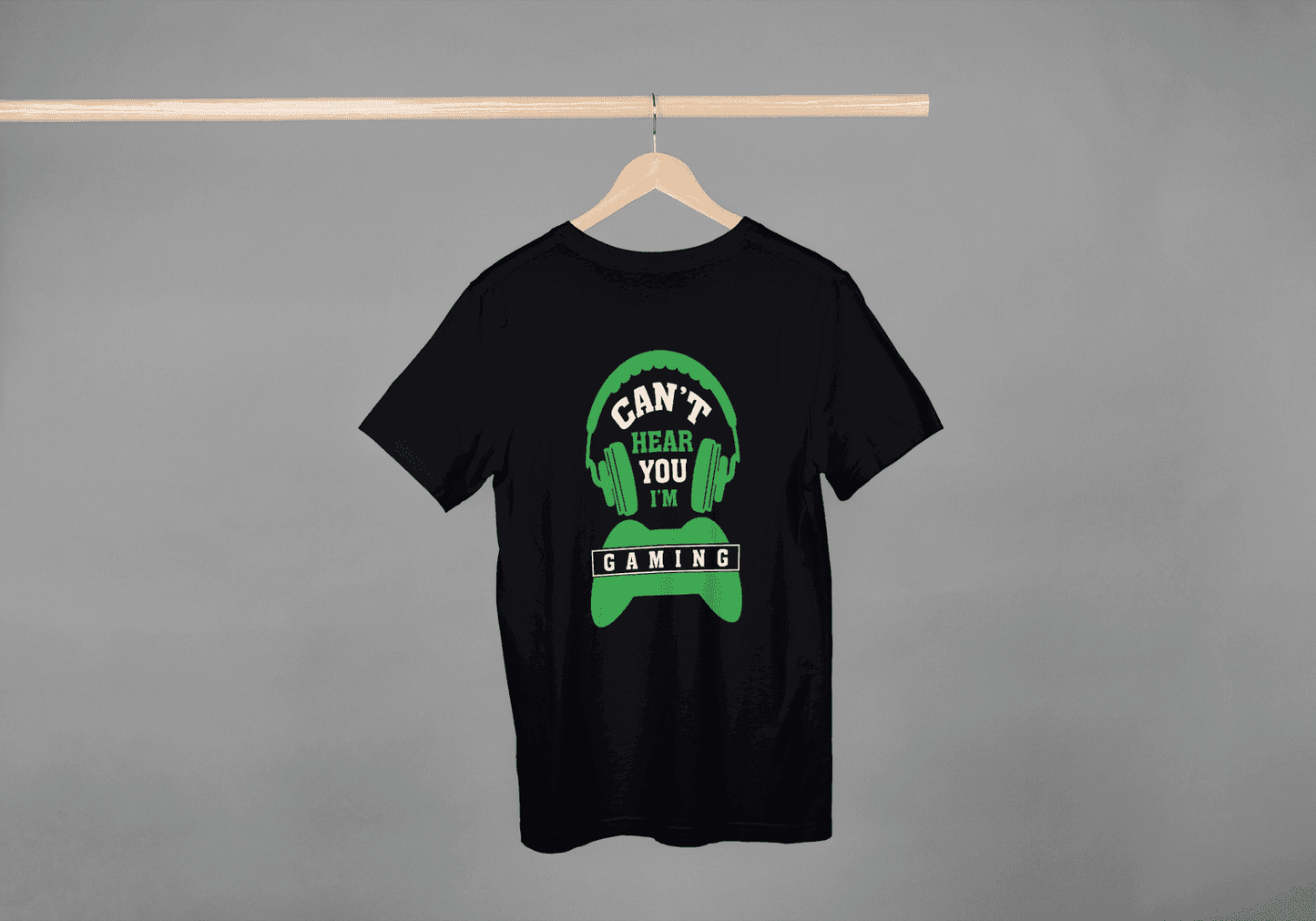 Can't Hear You I'm Gaming: Funny Gamer Tee - Essentia Attire