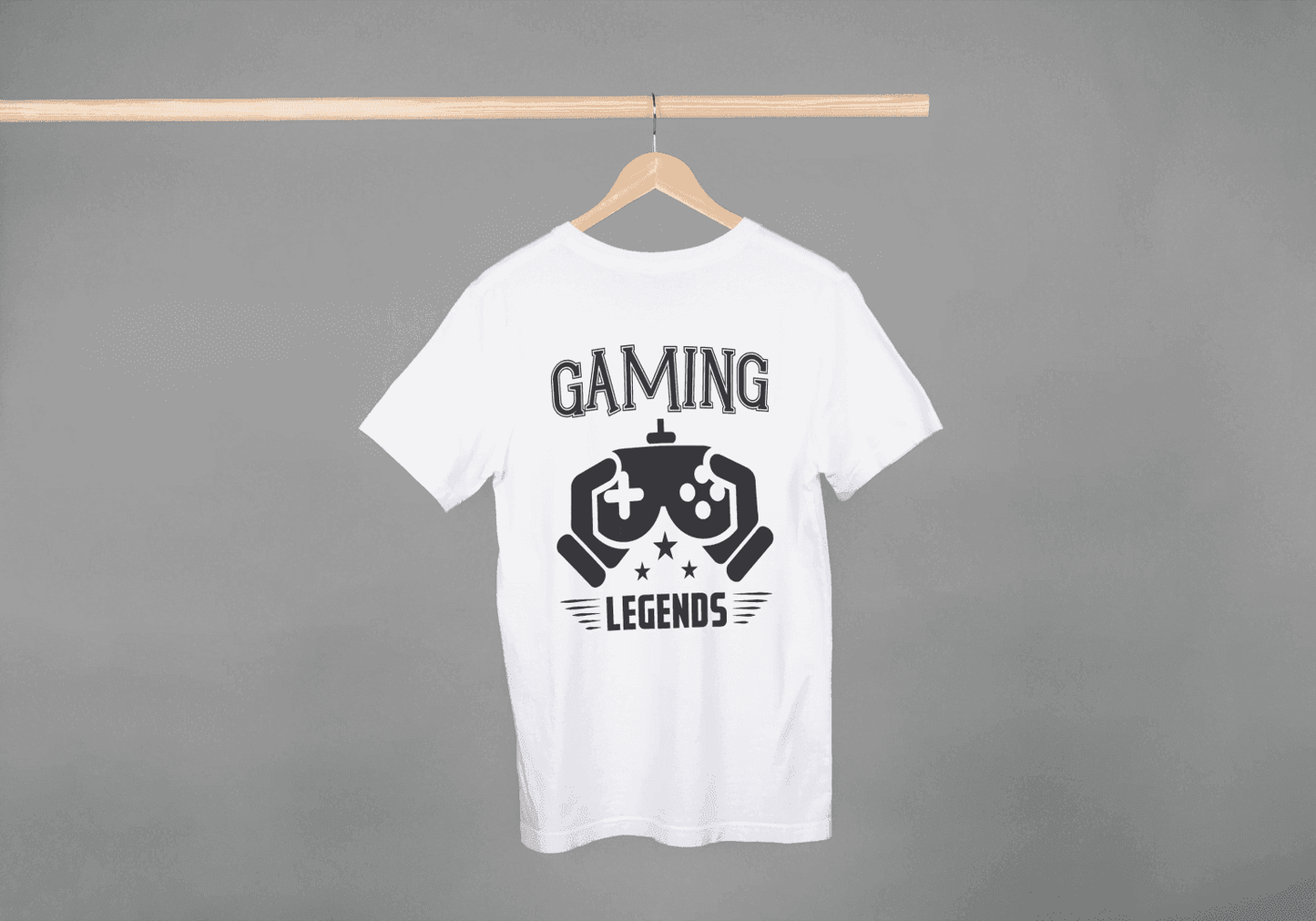 Gaming Legends: Retro Controller Tee - Essentia Attire