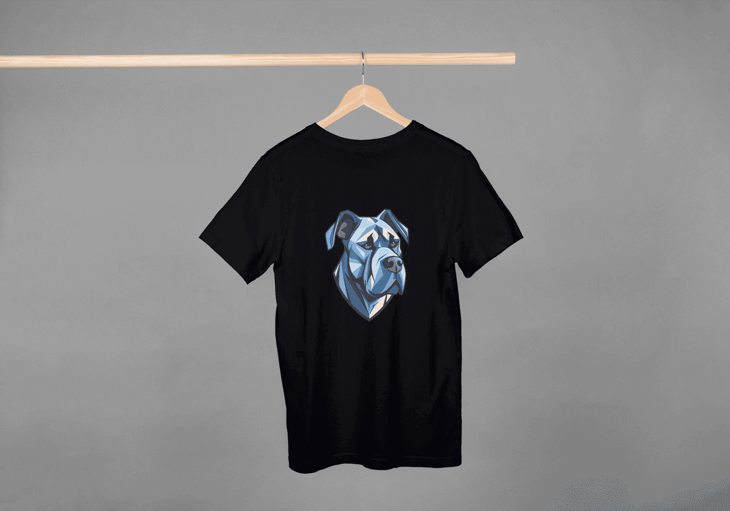 Stylish Dog Lover Art: Contemporary Canine Graphic - Essentia Attire