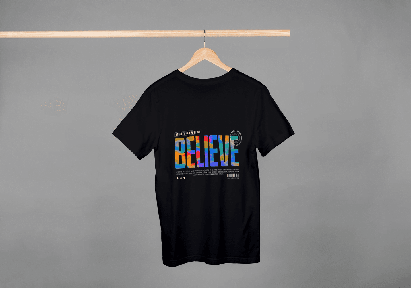 Positive Vibes Graphic: Unique Believe Art Design - Essentia Attire