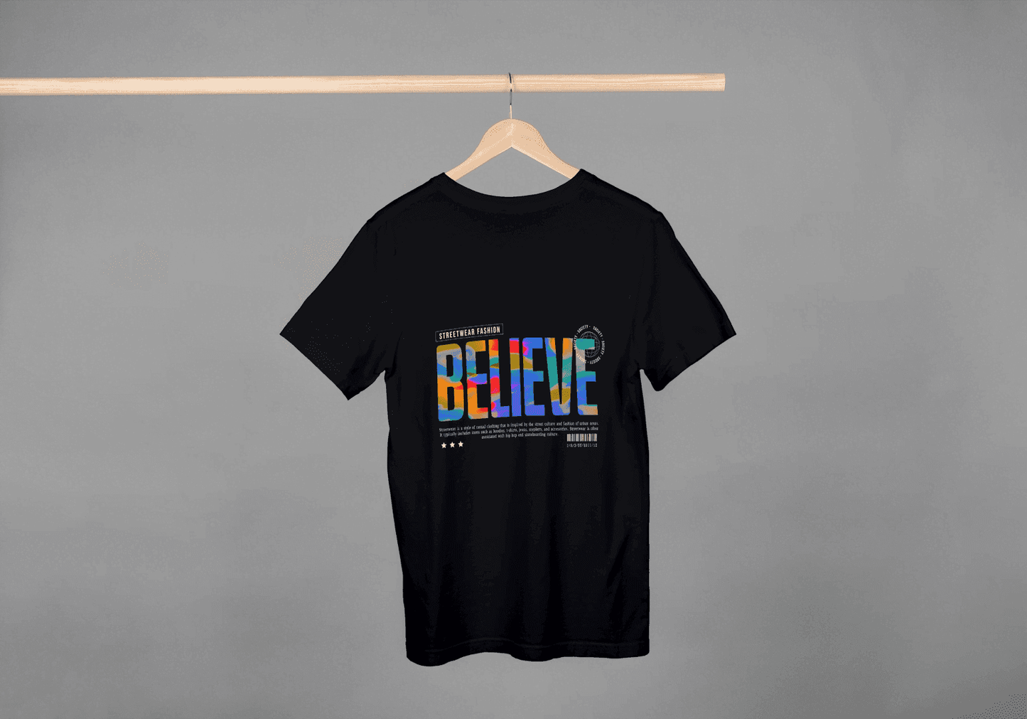 Positive Vibes Graphic: Unique Believe Art Design - Essentia Attire