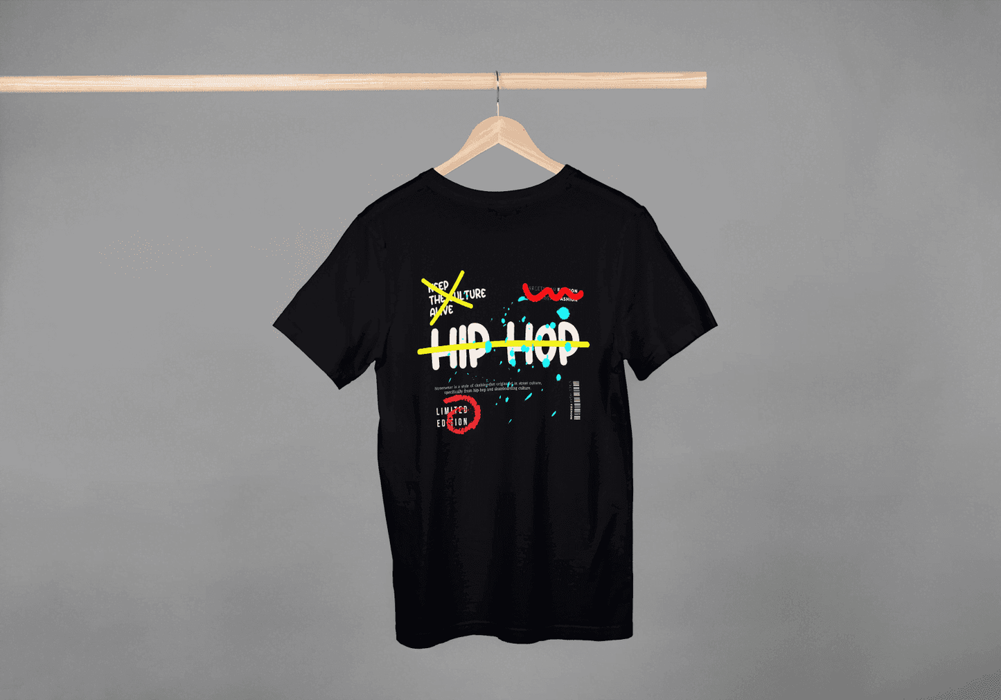 Keep The Culture Alive Hip Hop: Streetwear Graphic Tee - Essentia Attire