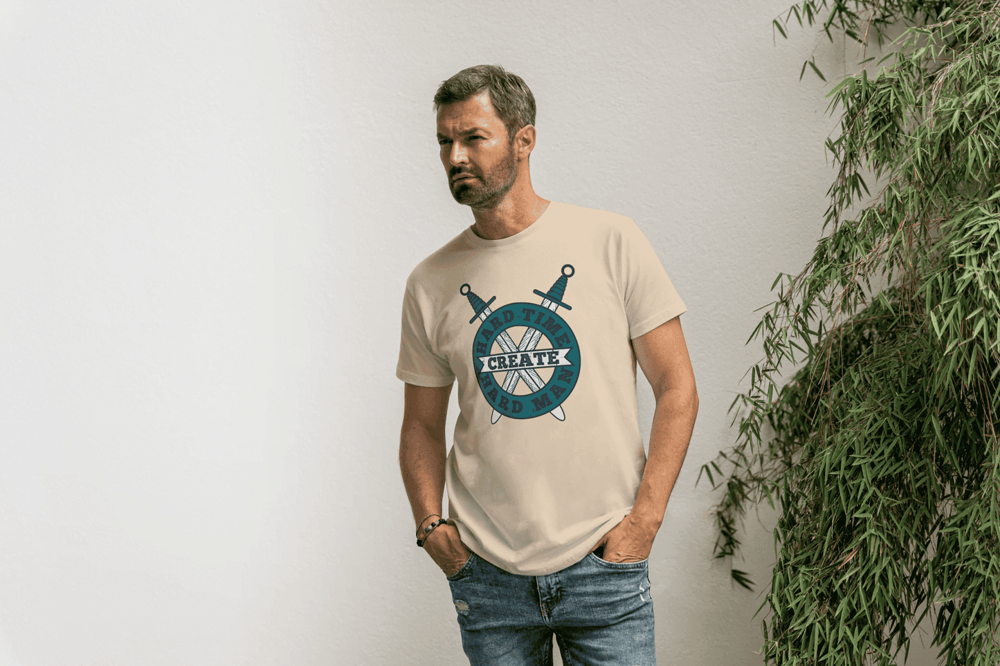 Bad Times Create Strong Men: Viking Tee - Essentia Attire