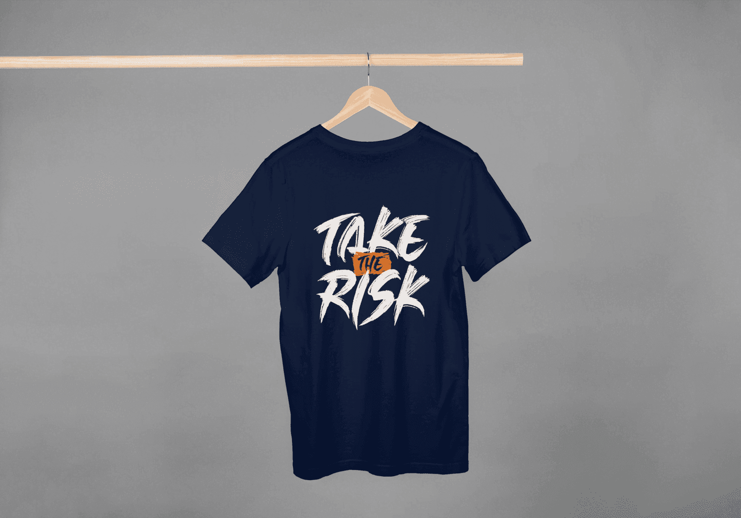 Take The Risk Motivational: Bold Inspirational Tee - Essentia Attire