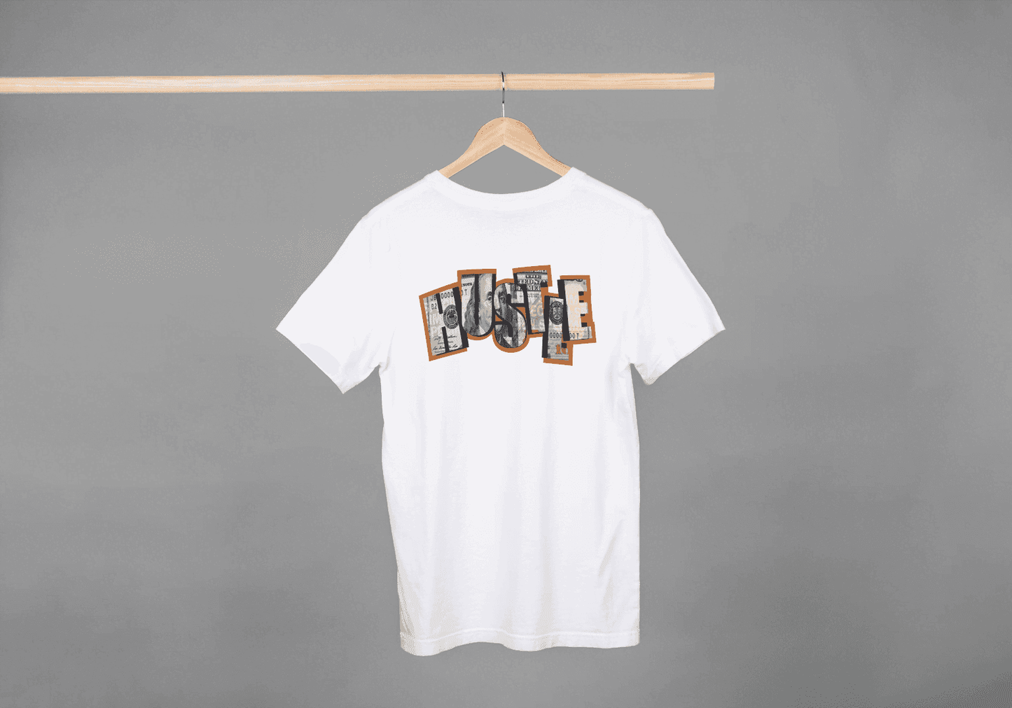 HUSTLE Money Print: Ambition Tee - Essentia Attire