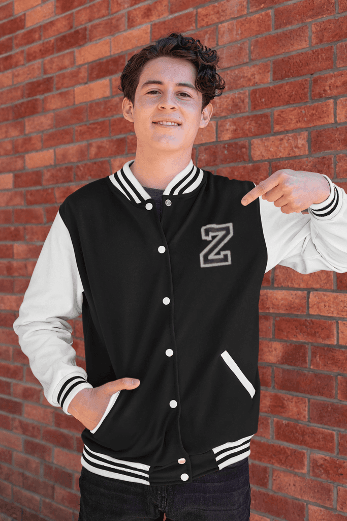 Letterman Varsity Jacket | Essentia Unisex Adult Cotton Blend Jacket