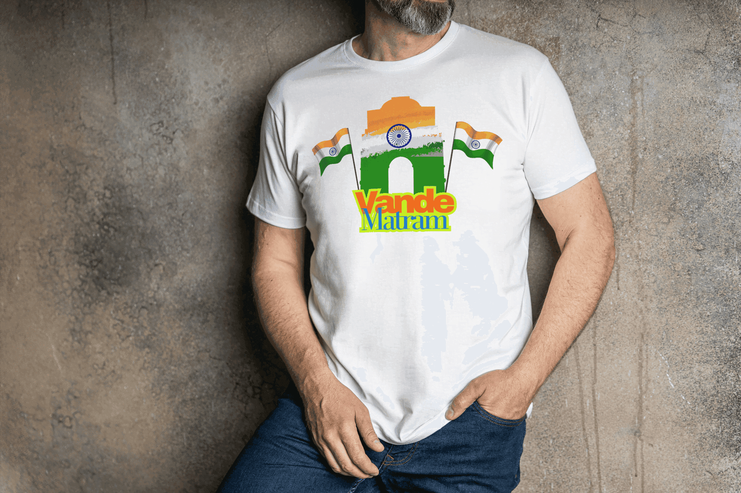 Vande Mataram Slogan | Patriot Art Unisex Tee - Essentia Attire