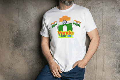 Vande Mataram Slogan | Patriot Art Unisex Tee - Essentia Attire