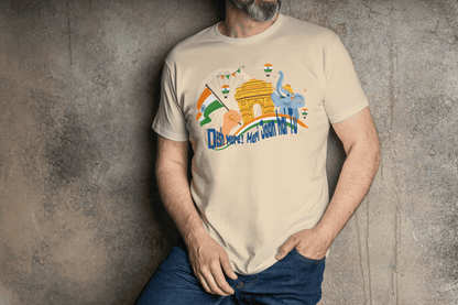 Indian Patriotic Slogan T-shirt | India Pride Graphic Tee - Essentia Attire