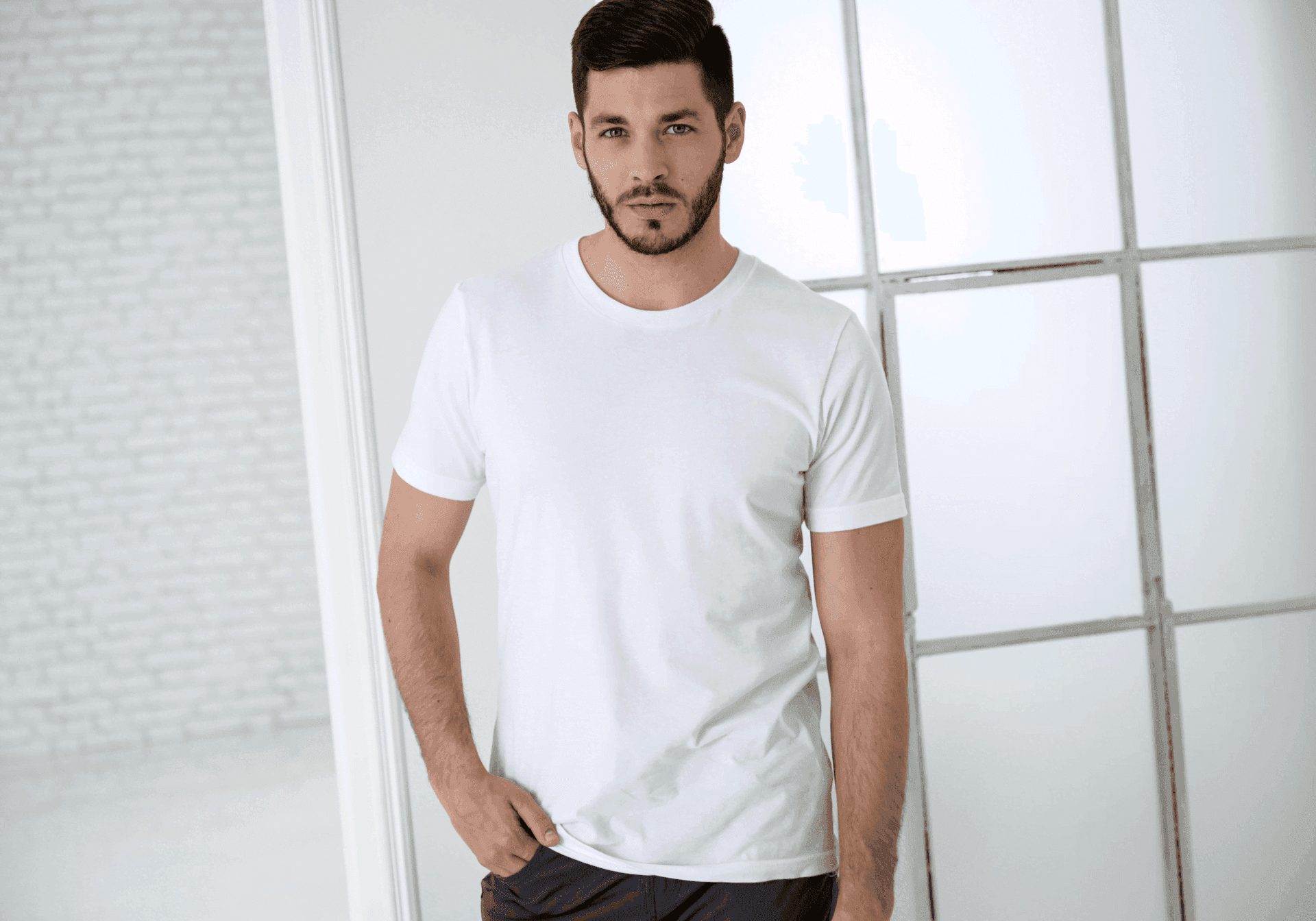 Beige/Black/White Trio Pack of Plain Regular Half-Sleeve: Unisex T-Shirt - Essentia Attire