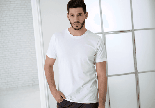 Beige/Black/White Trio Pack of Plain Regular Half-Sleeve: Unisex T-Shirt - Essentia Attire