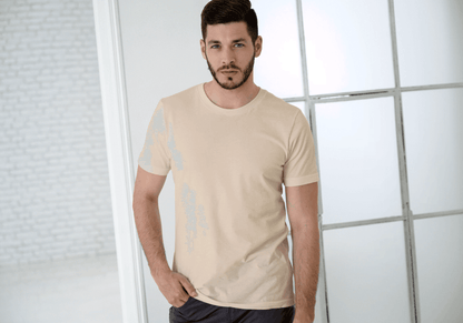 Beige/Black/White Trio Pack of Plain Regular Half-Sleeve: Unisex T-Shirt - Essentia Attire