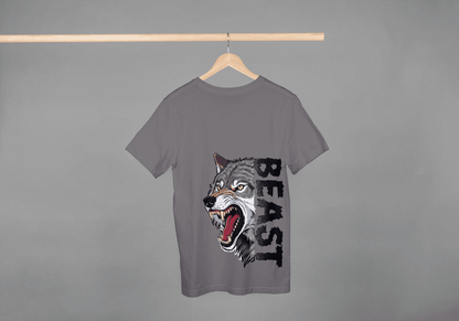 Wolf Beast: Animal Spirit Bold Tee - Essentia Attire