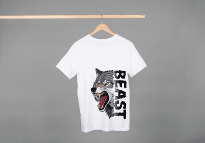 Wolf Beast: Animal Spirit Bold Tee - Essentia Attire