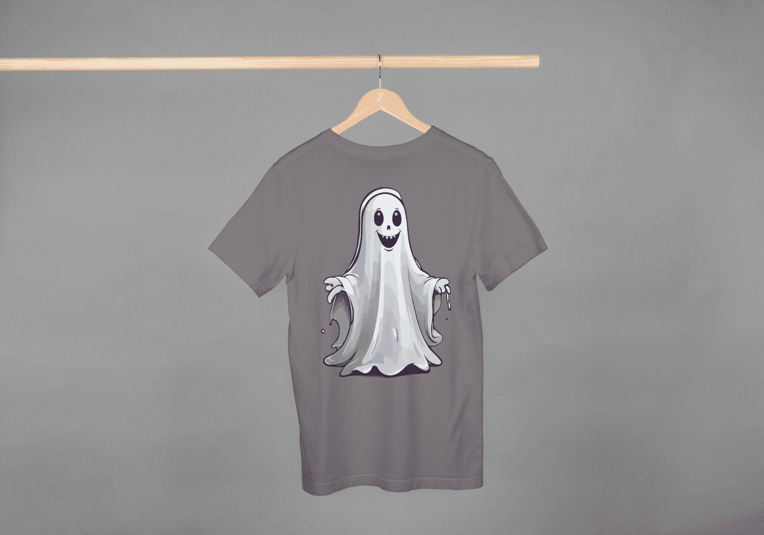 Cute Friendly Ghost: Spirit Graphic Tee - Essentia Attire
