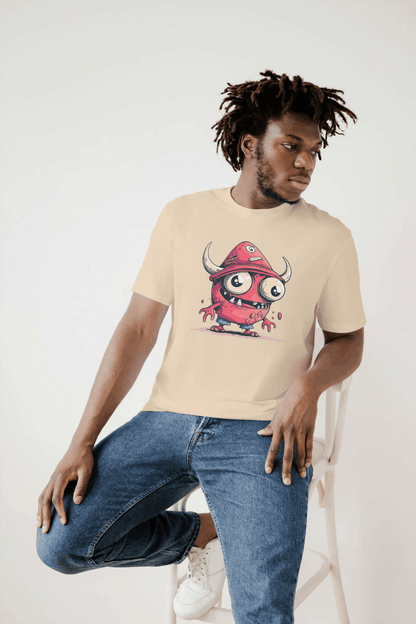 Cute One-Eyed Monster: Funny Alien Creature Tee - Essentia Attire