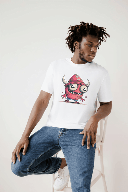 Cute One-Eyed Monster: Funny Alien Creature Tee - Essentia Attire