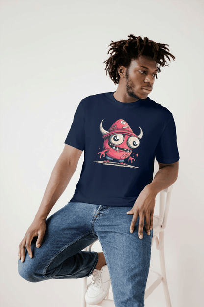 Cute One-Eyed Monster: Funny Alien Creature Tee - Essentia Attire