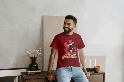 Groovin' Monkey Skateboard: Urban Skater Graphic Tee - Essentia Attire