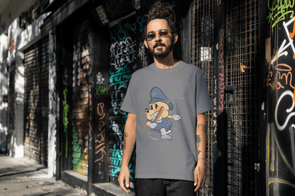 Classic Police Pup: Unique Old-School Cartoon - Essentia Attire