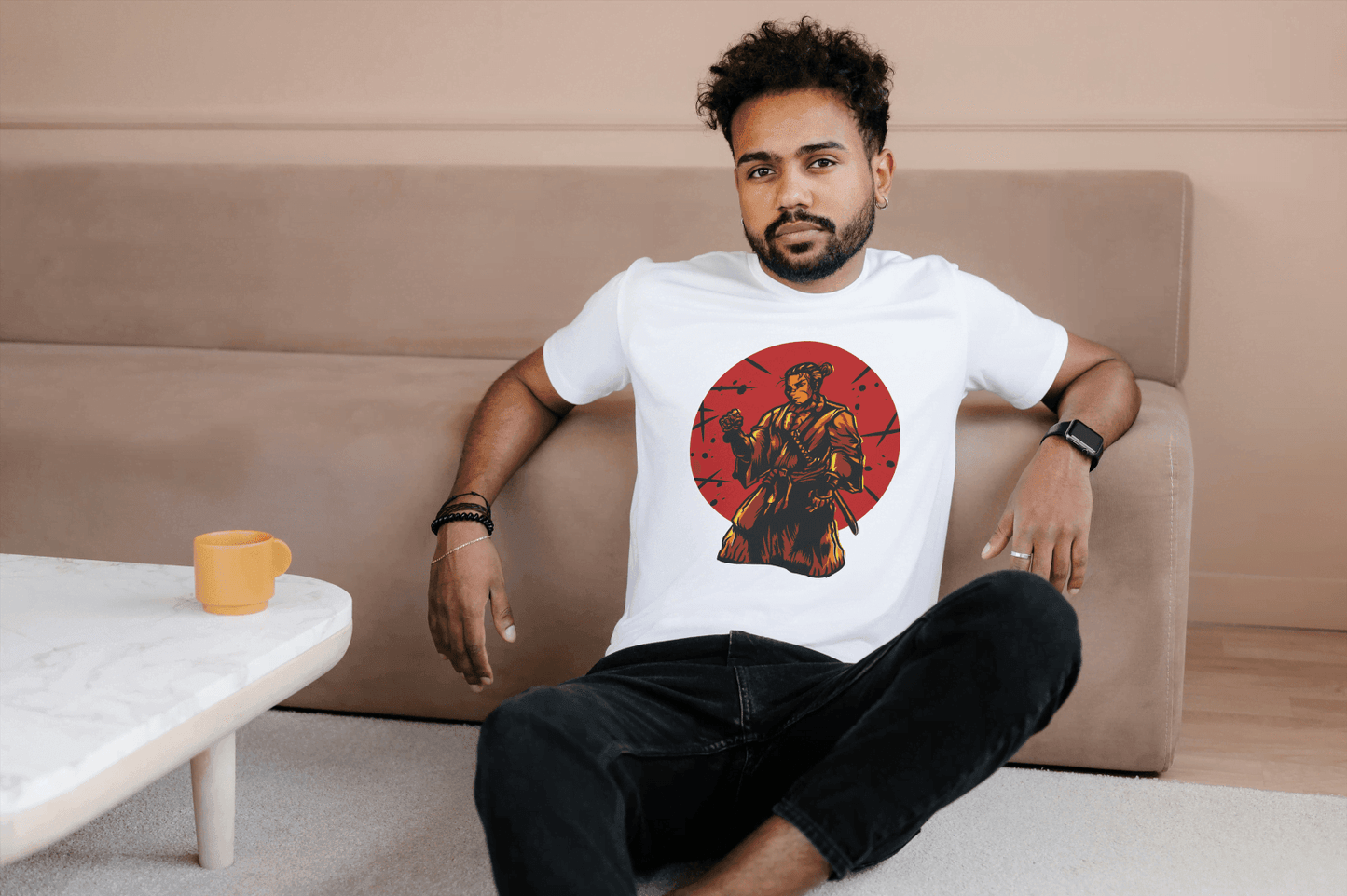 Samurai Warrior Art Tee: Japanese Martial Arts - Essentia Attire