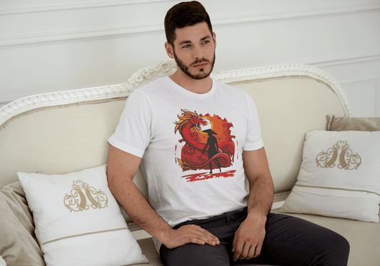Rising Sun Dragon Samurai: Cultural Warrior Art - Essentia Attire