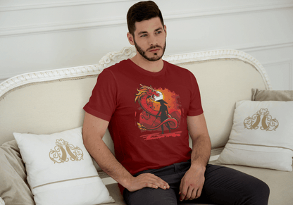 Rising Sun Dragon Samurai: Cultural Warrior Art - Essentia Attire