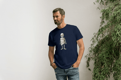 Cute Cartoon Mummy: Glowing Eye Mummy Tee - Essentia Attire