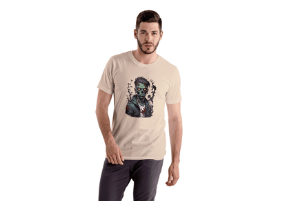 Edgy Hipster: Red Eye Zombie Tee - Essentia Attire
