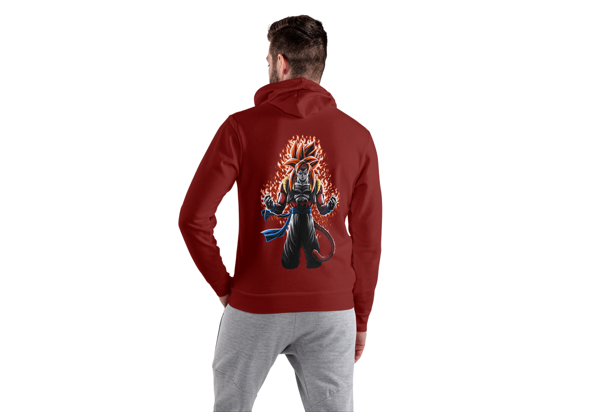 Super Saiyan 4 (SSJ4) Goku Hoodie | Dragon Ball Z Universe