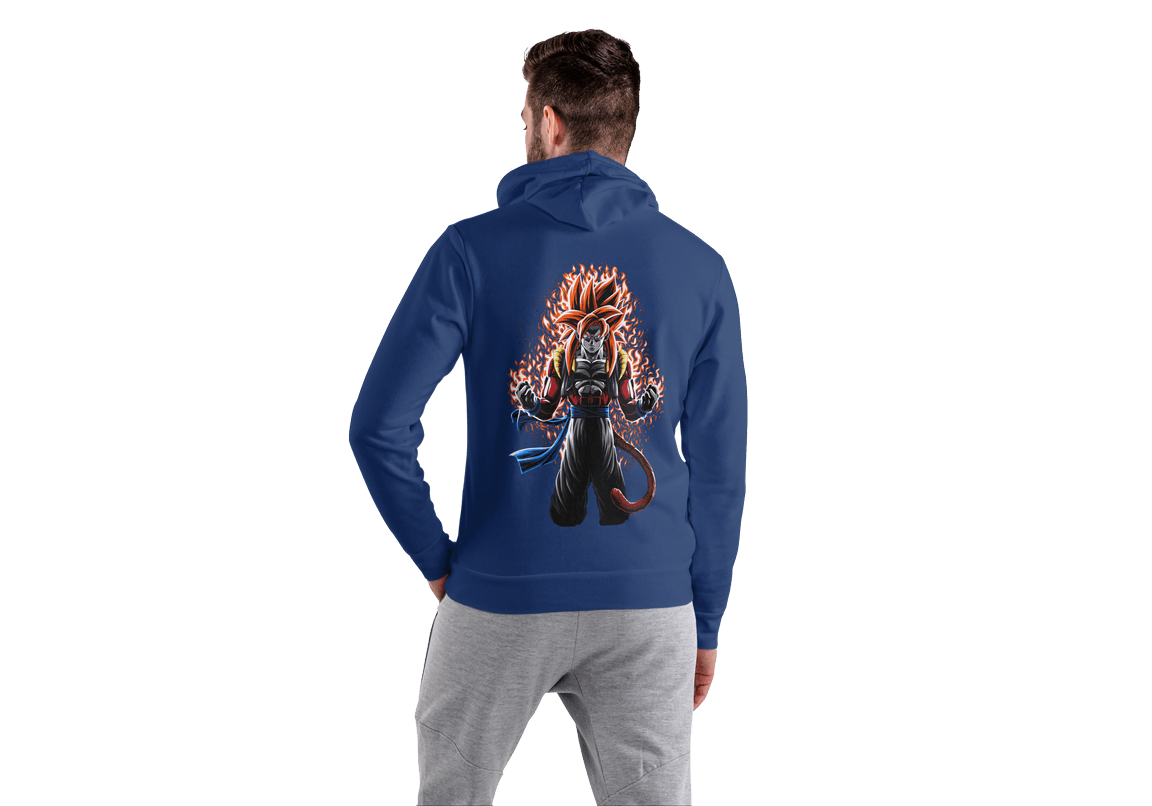 Super Saiyan 4 (SSJ4) Goku Hoodie | Dragon Ball Z Universe